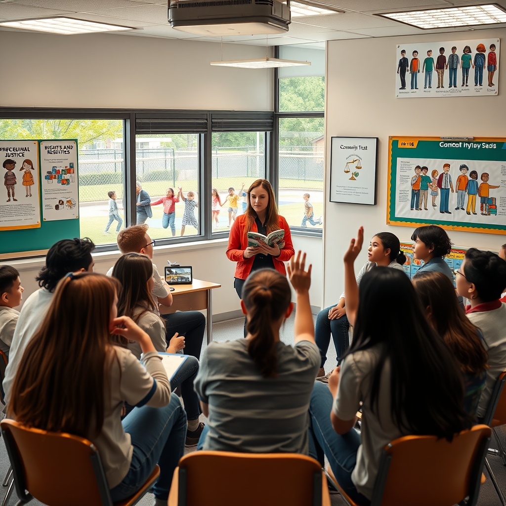 The Ripple Effect: How School-Based Legal Education Shapes Youth Moral Development and Community Trust