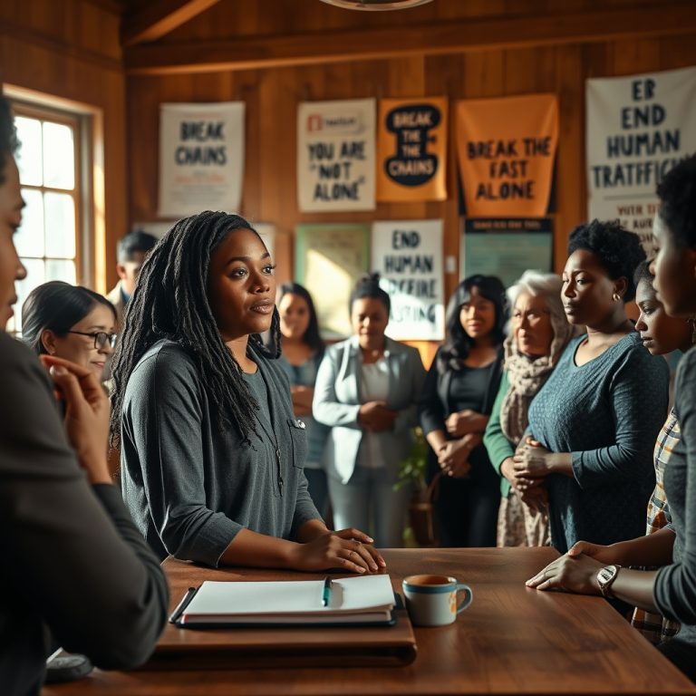 Voices Unshackled: The Critical Role of Public Awareness and Survivor Advocacy in Combating Human Trafficking